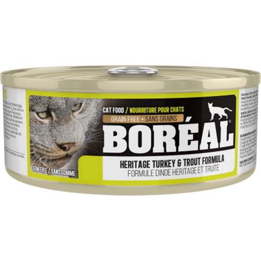 Boréal - Conserve Chat - Dinde Héritage & Truite