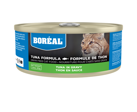 Boréal - Conserve Chat - Thon Rouge En Sauce