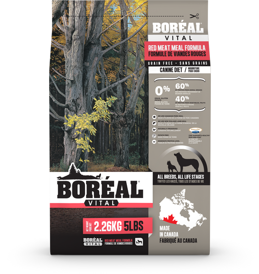 Boréal - Vital Sans Grain - Viande Rouge - Chien