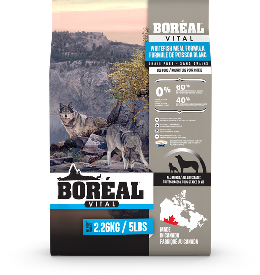 Boréal - Vital Sans Grain - Poisson Blanc - Chien