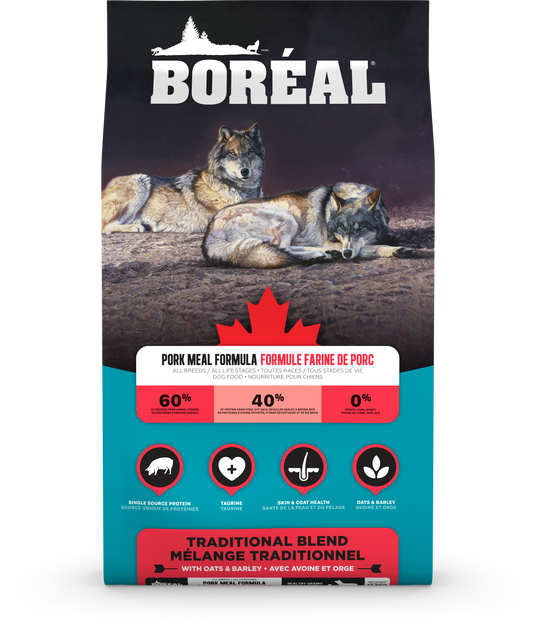 Boréal - Traditionnel Grains Santé Porc - 16.8kg