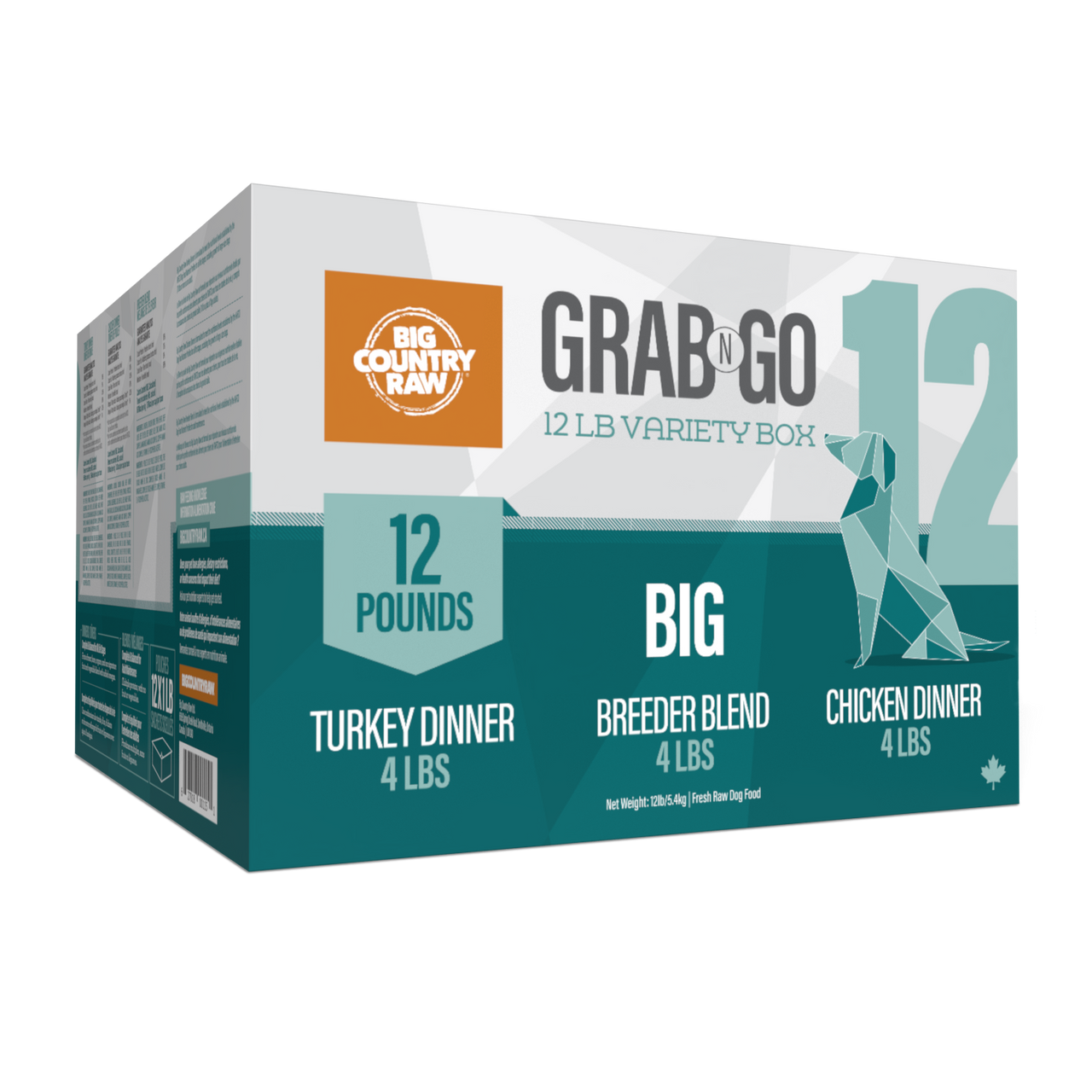 Big Country Raw - Grab n Go Boîte Économique