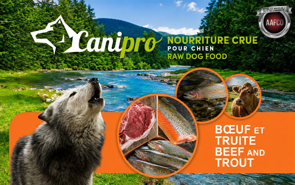 Canipro - Boeuf Et Truite - 5lb