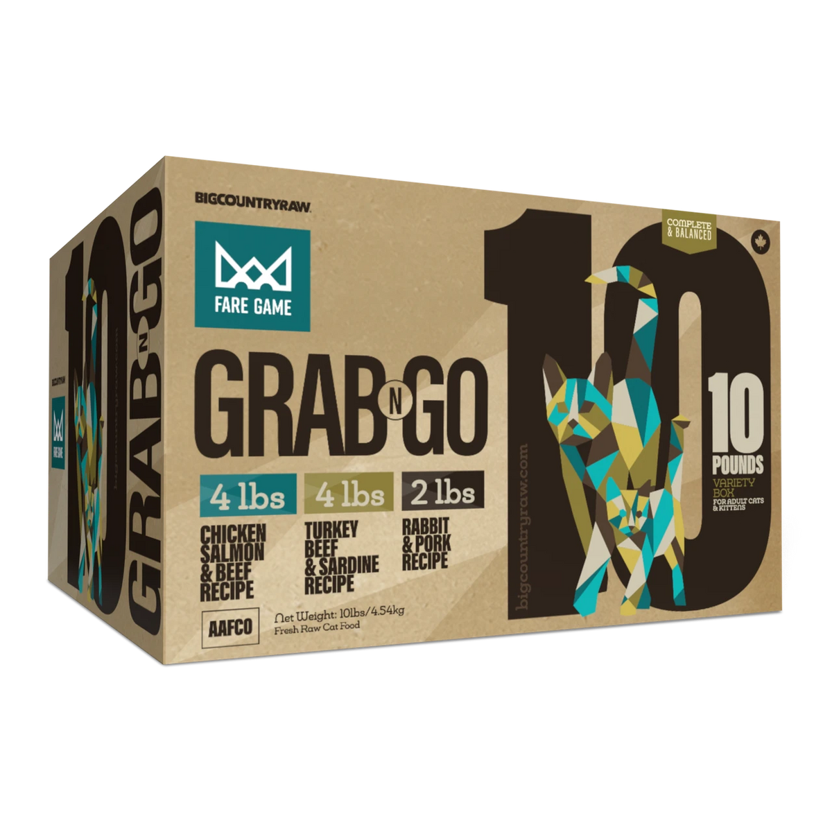 Big Country Raw - Fare Game Chat - 10 lb