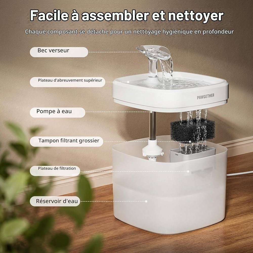 Pawgether - Fontaine À Eau