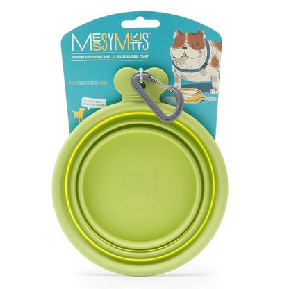 Messy Mutts - Bol Rétractable Silicone