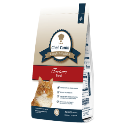 Chef Canin - Boeuf pour Chat - 10lb