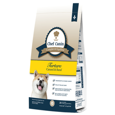 Chef Canin - Tartare de Canard et Boeuf - 10lb