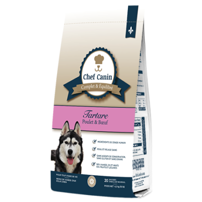 Chef Canin - Tartare de Poulet et Boeuf - 10lb