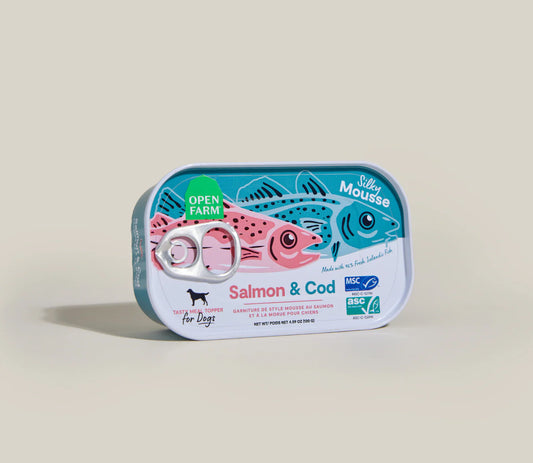Open Farm - Garniture Saumon et Morue Chien - 4.5oz