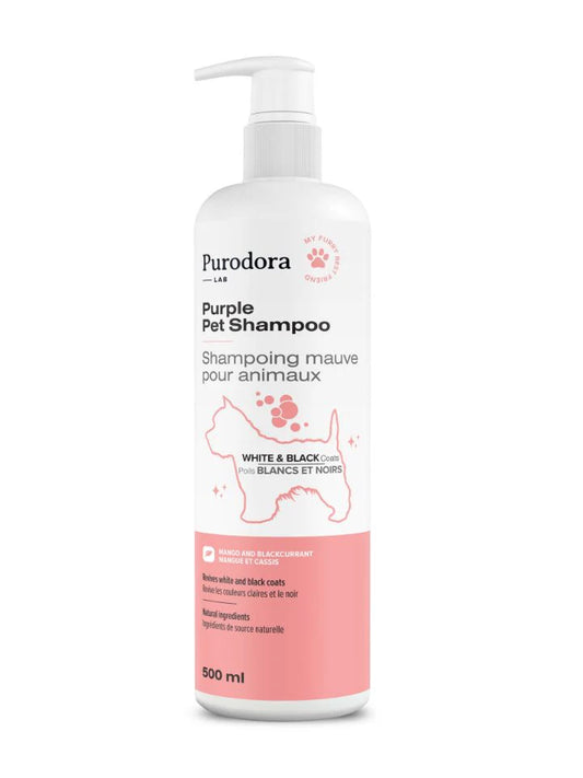 Purodora - Shampoing Mauve pour Poils Blancs