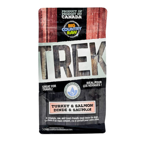 Big Country Raw - Trek Dinde et Saumon - 500g