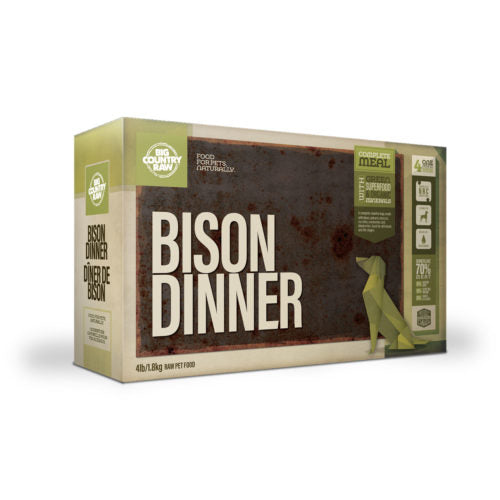 Big Country Raw - Diner de Bison - 4lb