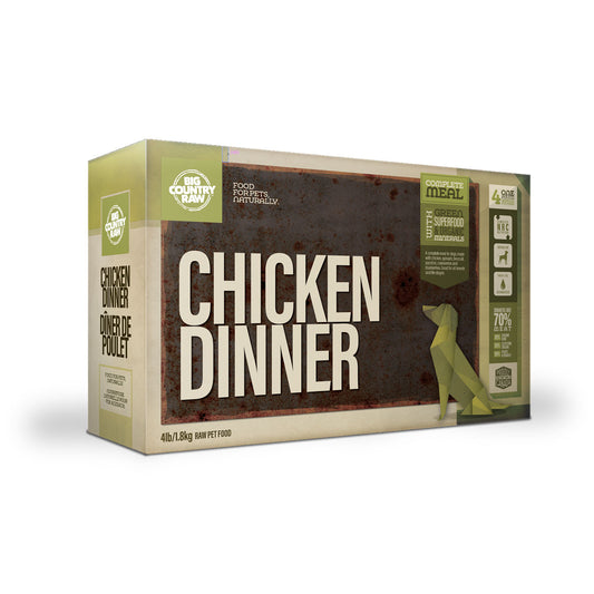 Big Country Raw - Diner de Poulet - 4lb