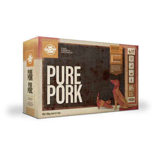 Big Country Raw - Pur Porc - 4lb