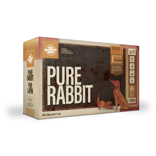 Big Country Raw - Pur Lapin - 4lb