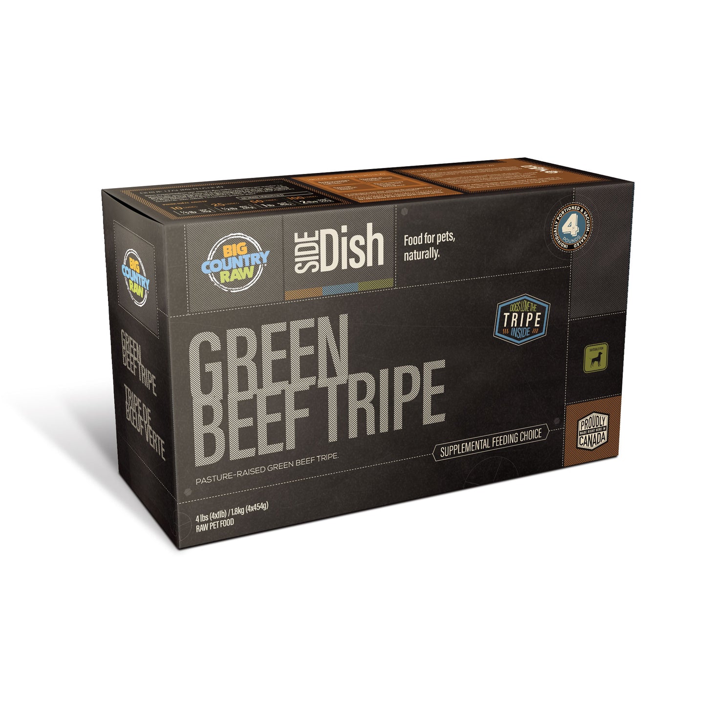 Big Country Raw - Tripe de Boeuf Verte - 4lb