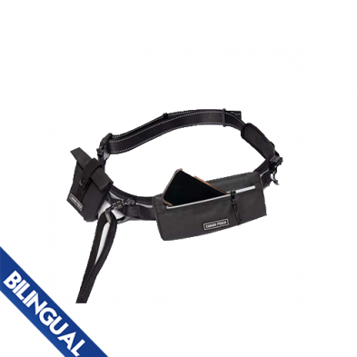 Canada Pooch - Ceinture Utilitaire - Noire Réfléchissante