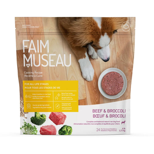 Faim Museau - Boeuf et Brocoli - 6lb