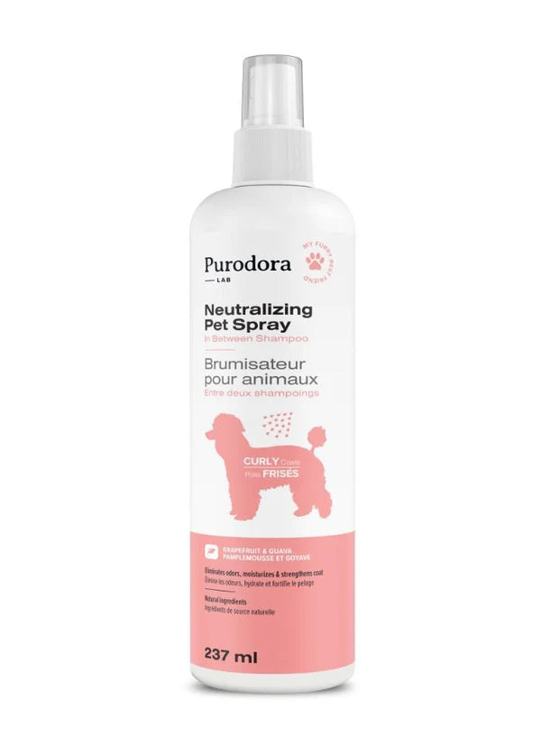 Purodora - Brumisateur pour animaux poils frisés