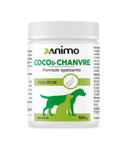 Zanimo - Huile Semi Solide  Coco & Chanvre - Formule Apaisante