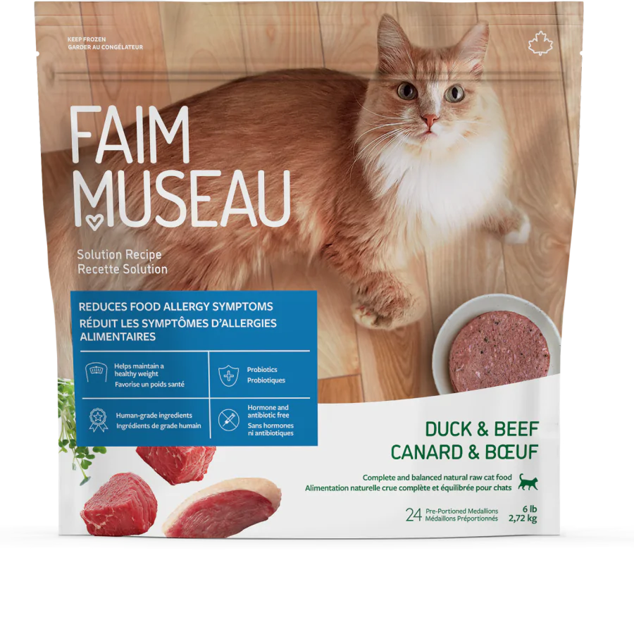 Faim Museau - Canard et Boeuf Chat - 6lb