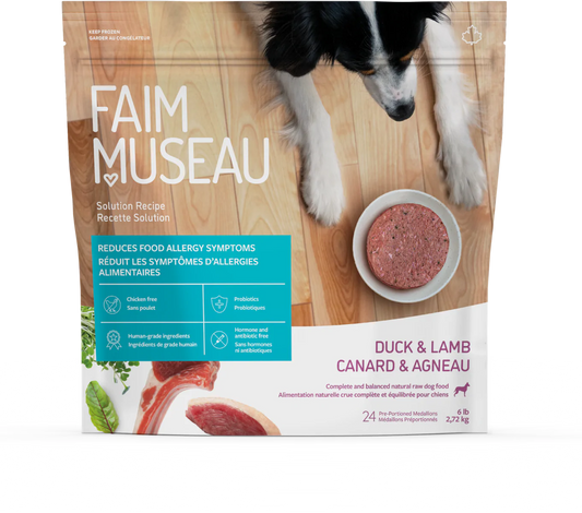 Faim Museau - Canard Agneau - 6lb