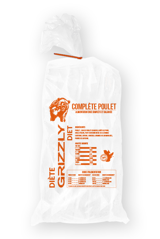 Grizzly - Poulet Original - 25lb