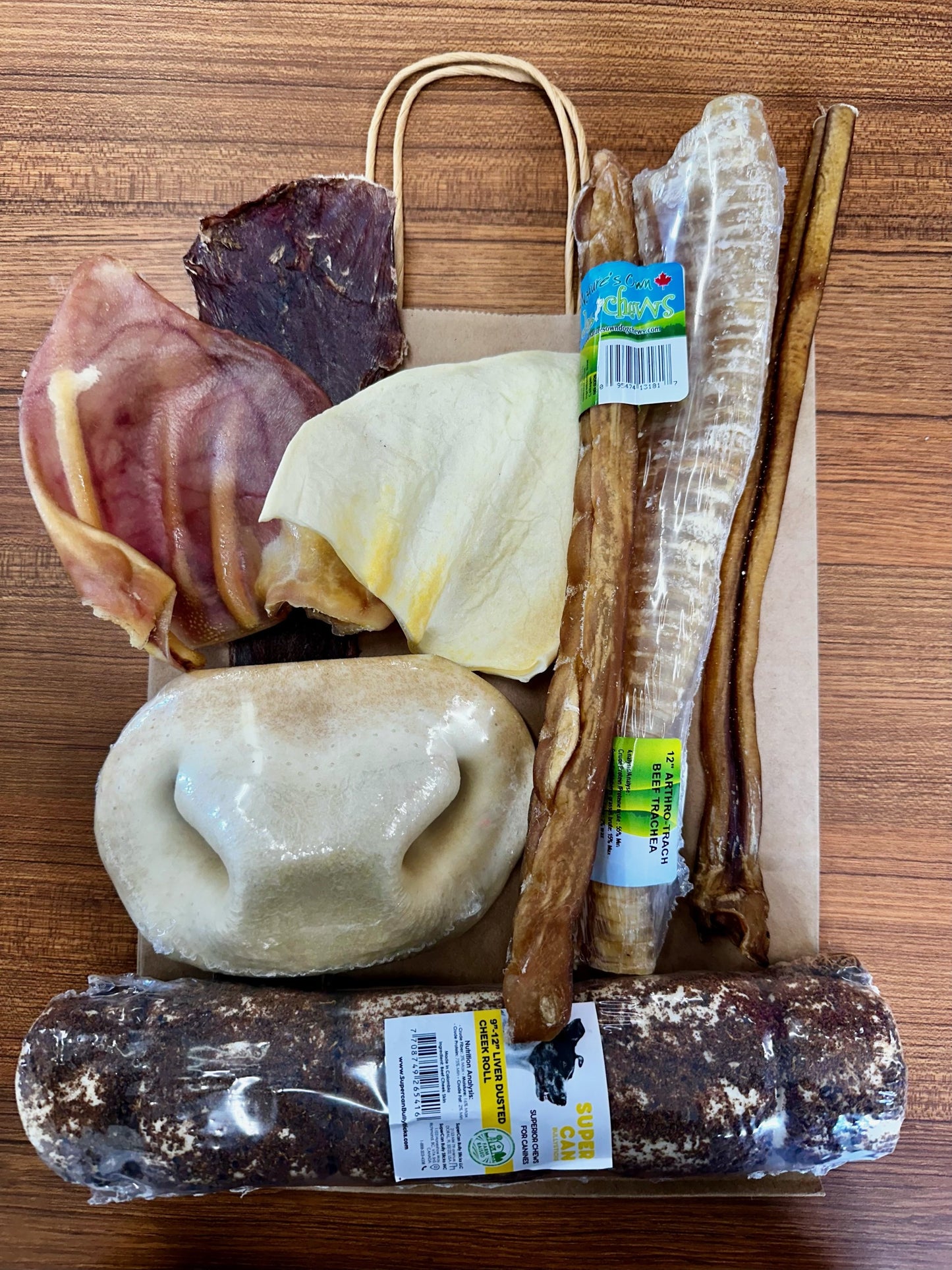 Garderie le Chien d'Or - Sac de Mastication - Produits Variés